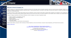 Desktop Screenshot of knottco.com
